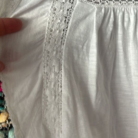 Free People embroidery top.  Like new worn one time. - Picture 3 of 7